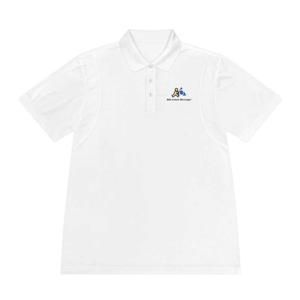 AOL Instant Messenger (AIM) Men's Sport Polo Shirt