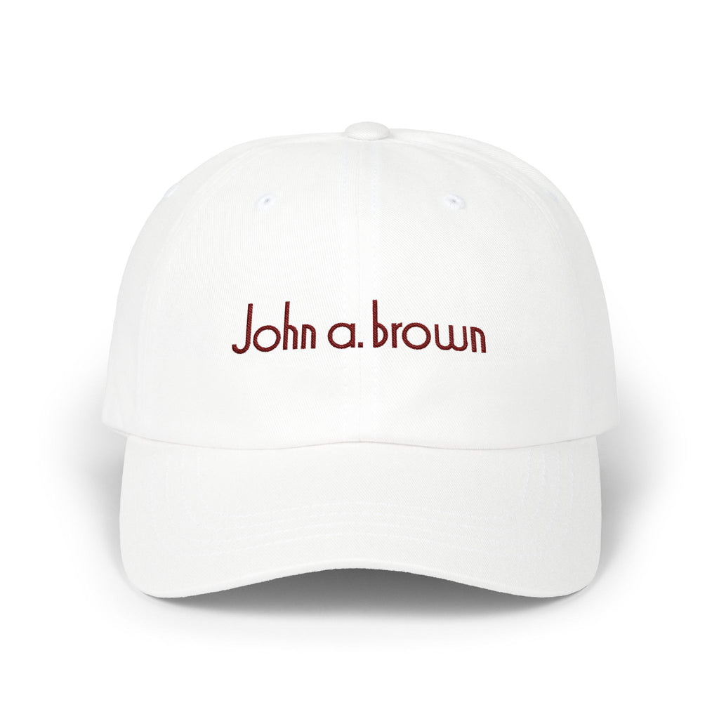 John A. Brown Embroidered Dad Cap Hat