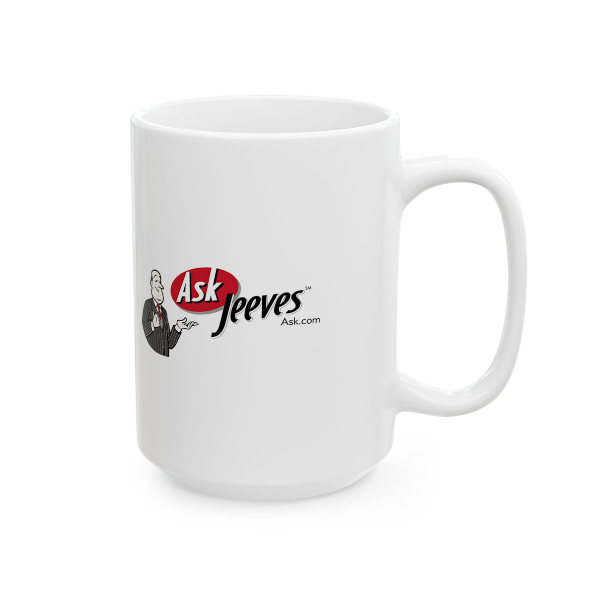 Ask Jeeves Ceramic Coffee Mug