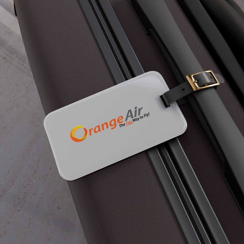 Orange Air Luggage Tag