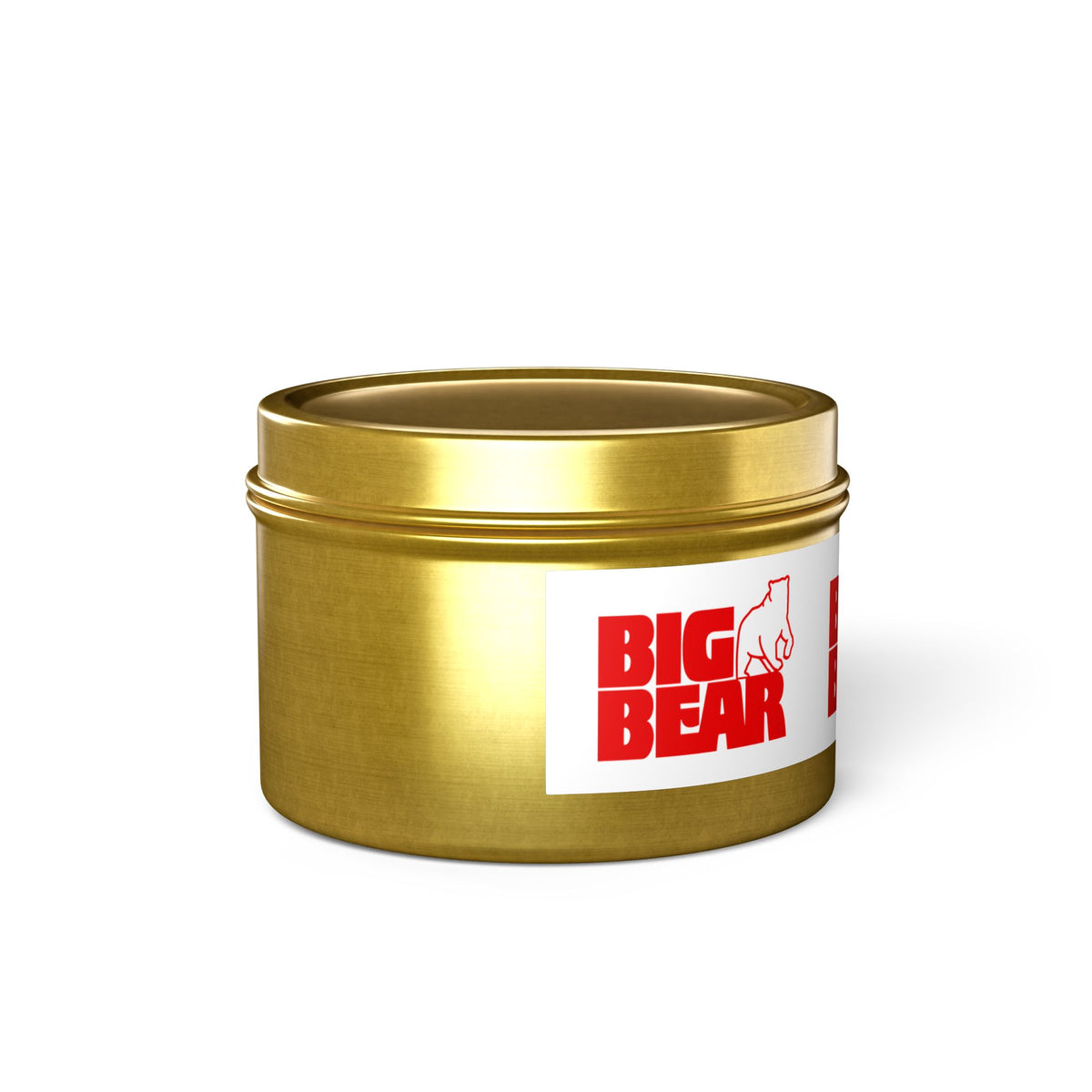 Big Bear Stores Tin Candle