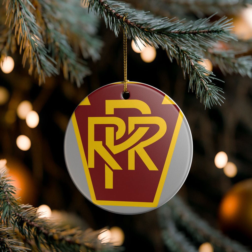 Pennsylvania Railroad Ceramic Ornament