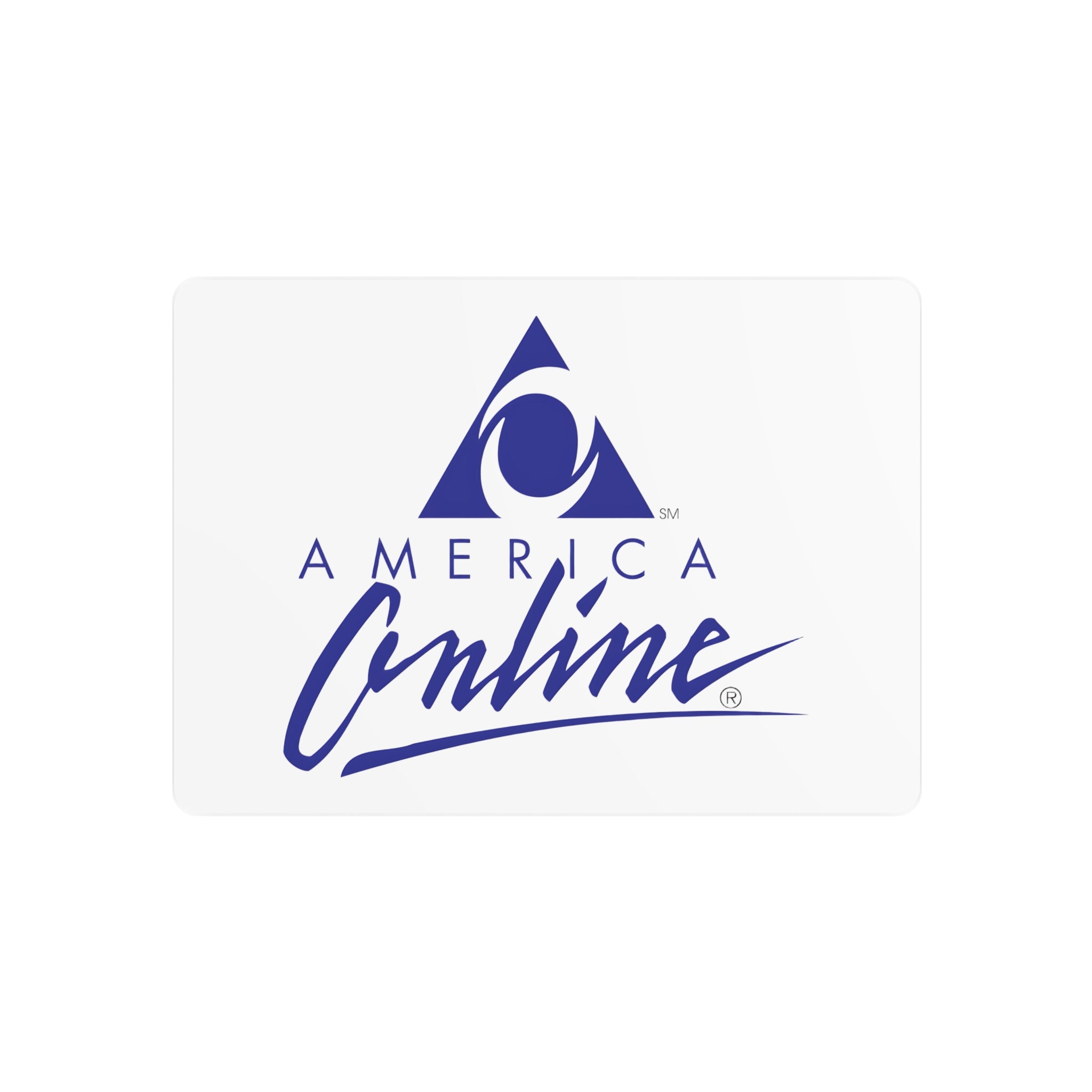 America Online (AOL) Metal Sign