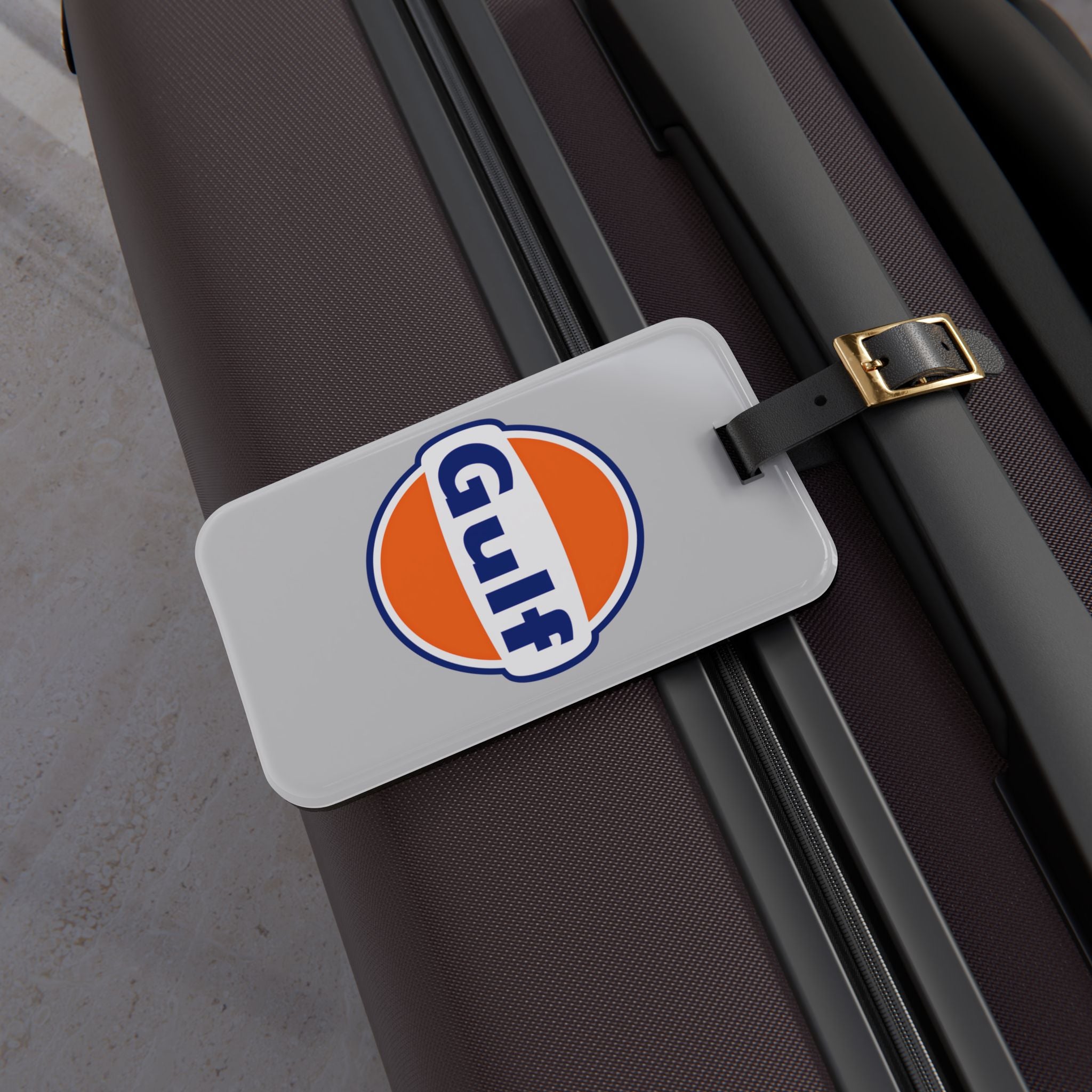 Gulf Oil Luggage Tag