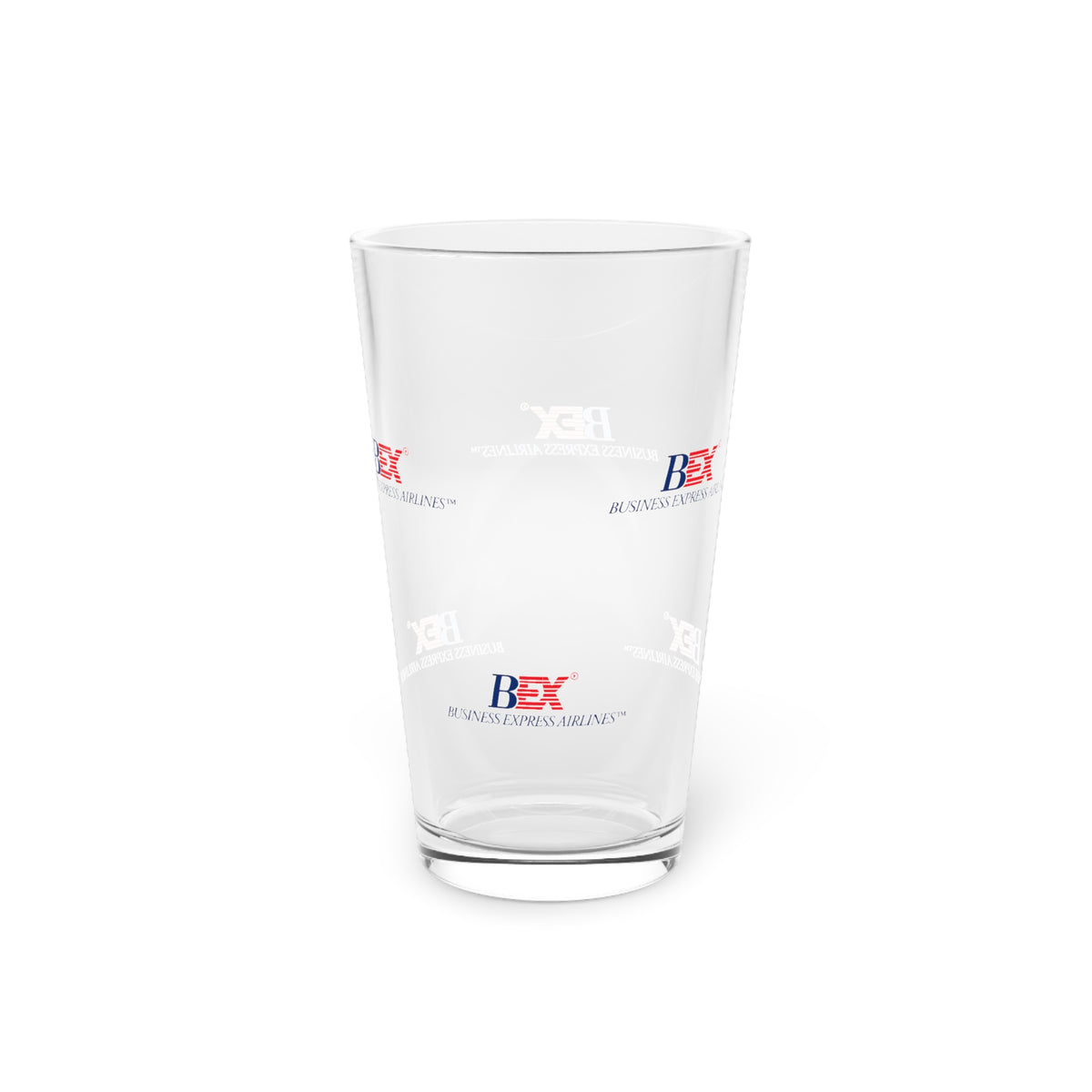 Business Express Airlines 16oz Pint Glass